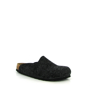 BIRKENSTOCK AMSTERDAM BS FELT 1030225 <br> Anthracite