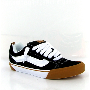 VANS KNU SKOOL GUM BUMPER BLACK VN0009QCCJL1<br>Noir