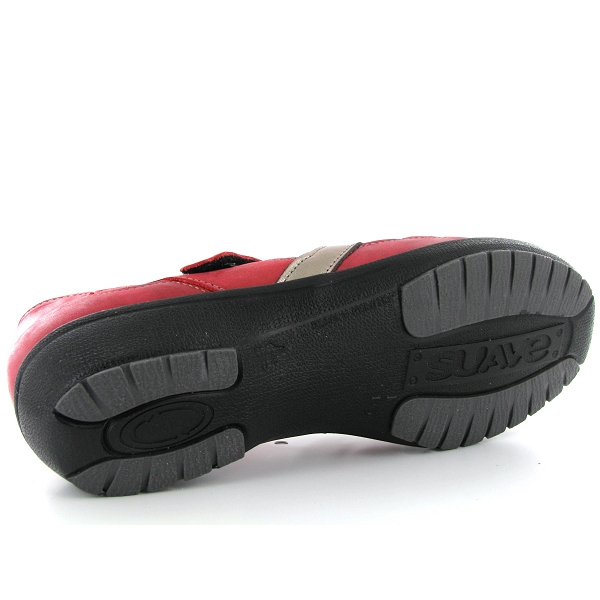 Swedi nu pieds et sandales londrin rouge9735501_4