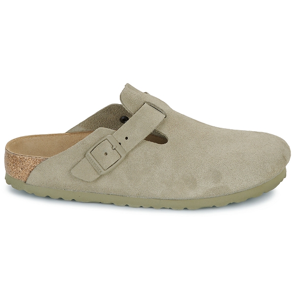 Birkenstock sabot boston 1025844 kakiE403101_2